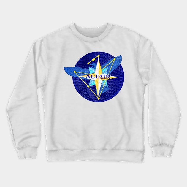 NROL-25 Altair Logo Crewneck Sweatshirt by Spacestuffplus